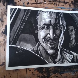 Better Call Saul &quot;Drive Thru&quot; Lalo Salamanca portrait (original)