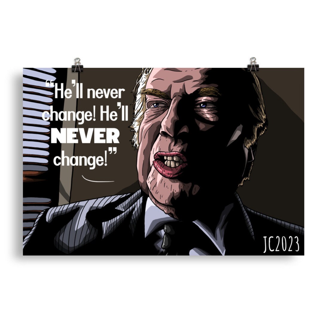 PRINTS - Better Call Saul "the Chicanery" Charles Mcgill Portrait ...