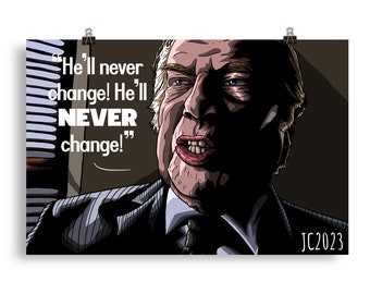 PRINTS - Better Call Saul "The Chicanery" Charles McGill portrait (digital)