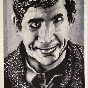 Psycho - &quot;Wouldn&#39;t Hurt A Fly&quot; Norman Bates portrait (original)