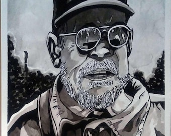 The Long Walk "A Heavy Sack" The Major portrait (original)