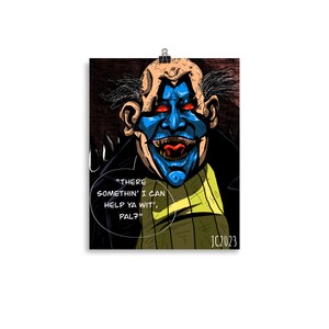 PRINTS - Spawn &quot;The Clown&quot; Violator portrait (digital)