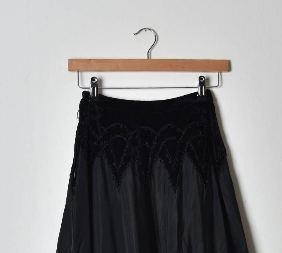 Long Black Skirt Flared Skirt Full Circle Skirt Midi Skirt - Etsy UK