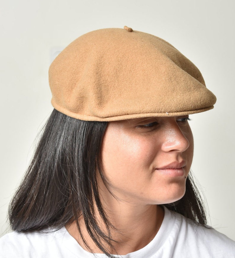 Womens Beret Hat Wool Hat Winter Hat Beige Beret Wool Etsy