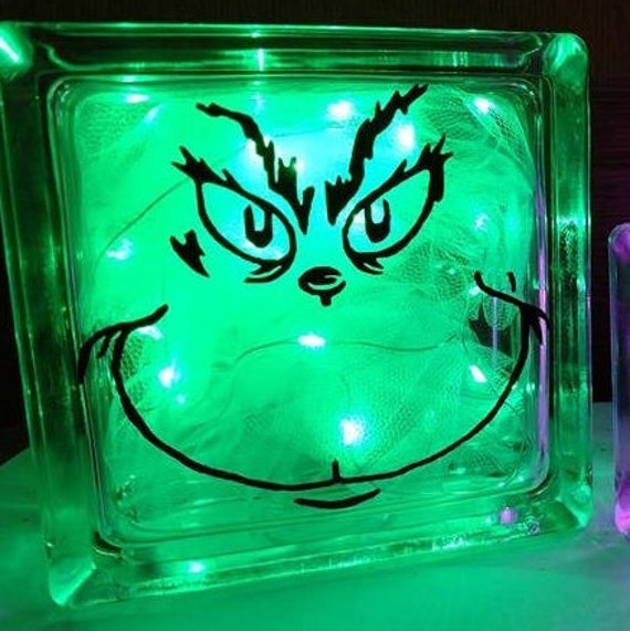 Glass Blocks with LED lights | Etsy