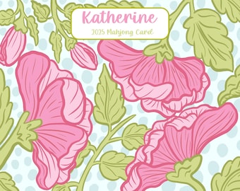 Mahjong Card Sticker—Mahjnolias