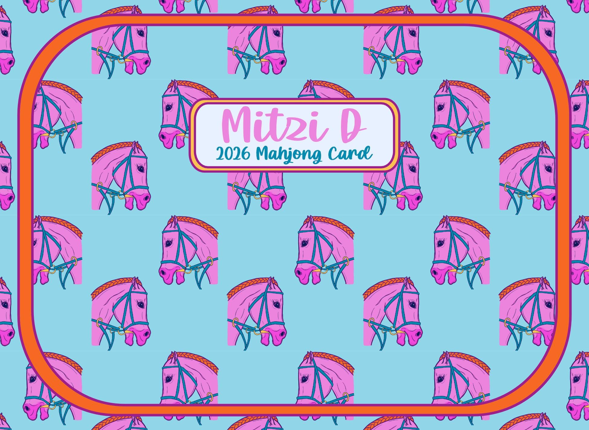 Horse Card Sleeves - Etsy