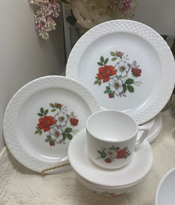Vajilla arcopal rosas hotsell