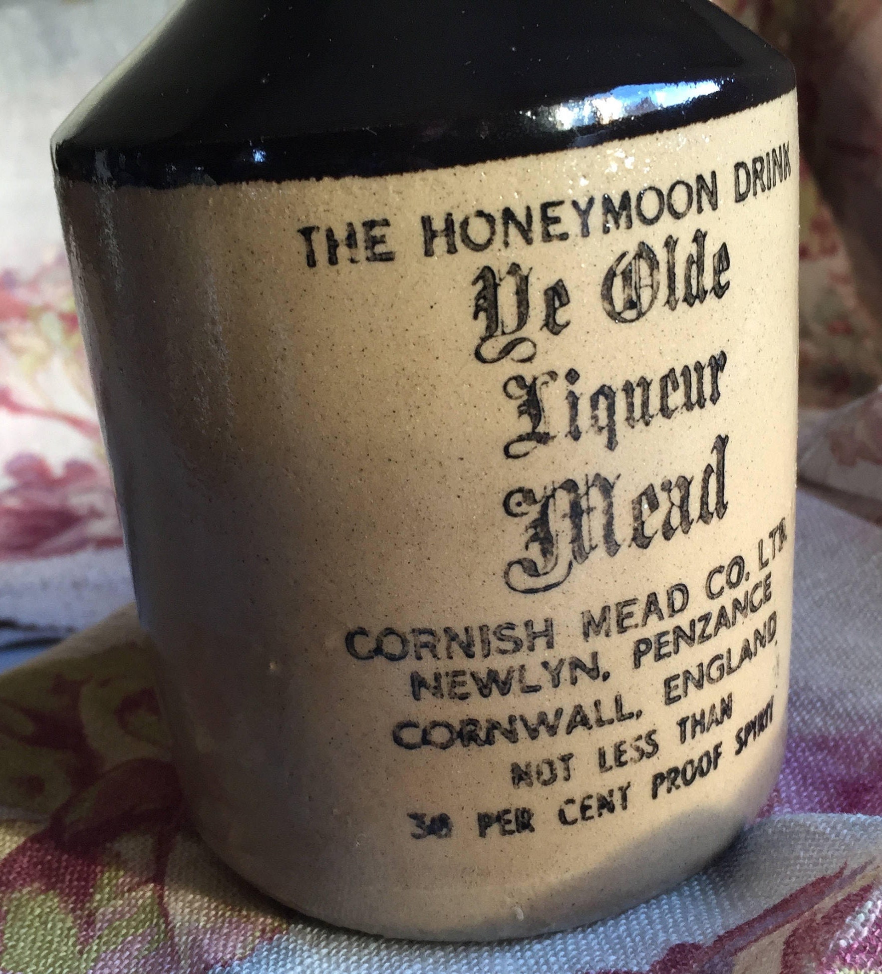 THE Honeymoon Drink Ye Olde Cornish Liqueur MEAD Co. Ltd. Etsy