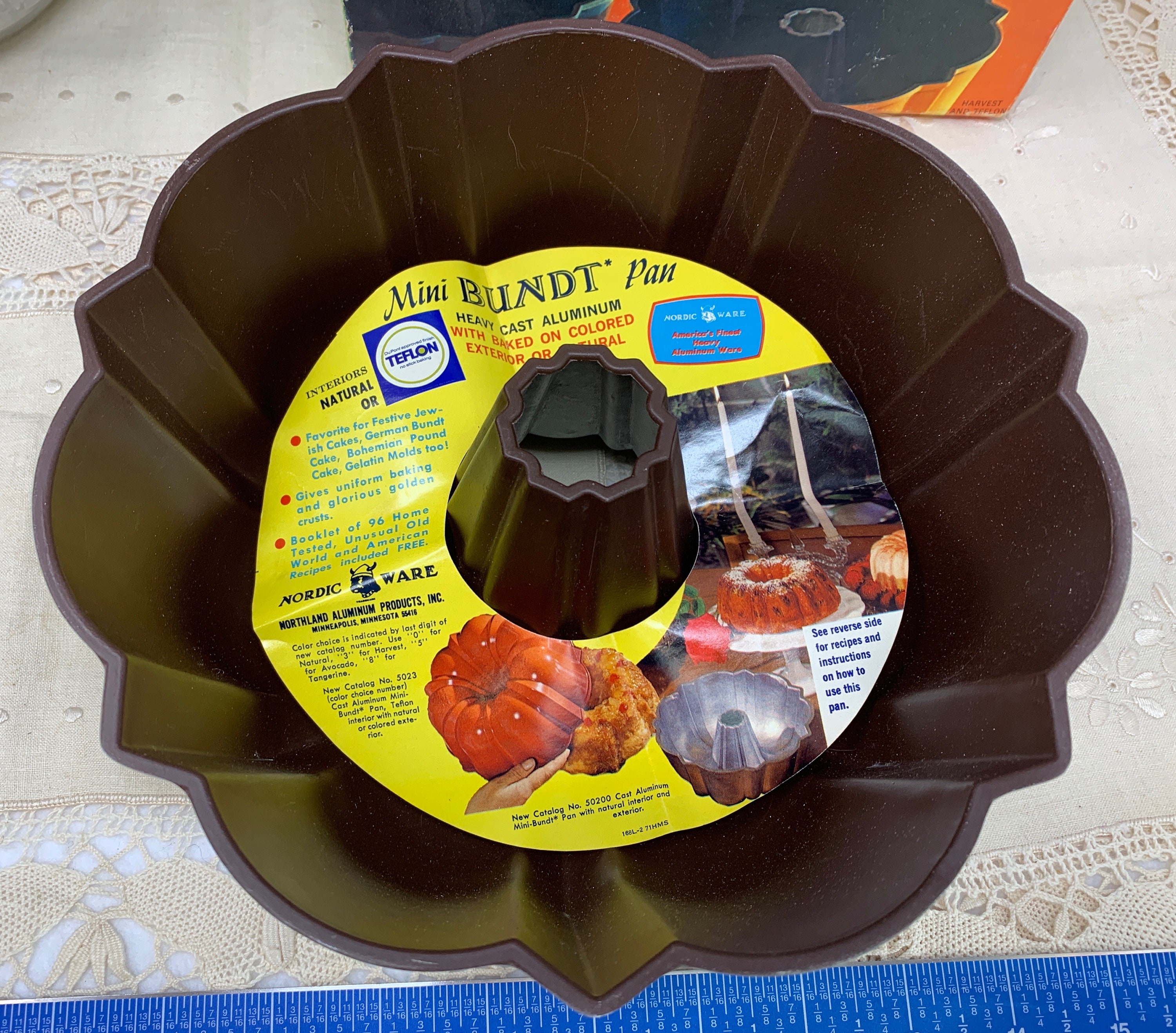 Vintage Nordic Ware Bundt Pan Mini Bundt Pan Cast Aluminum Etsy