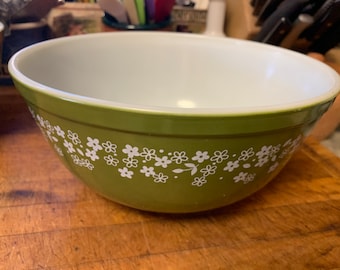 Pyrex Spring Blossoms/Crazy Daisy, Designer Sara Balbach, Circa 1972 to 1979, Circa 1979 to 1981, SOLD SEPARATELY See VARIATIONS