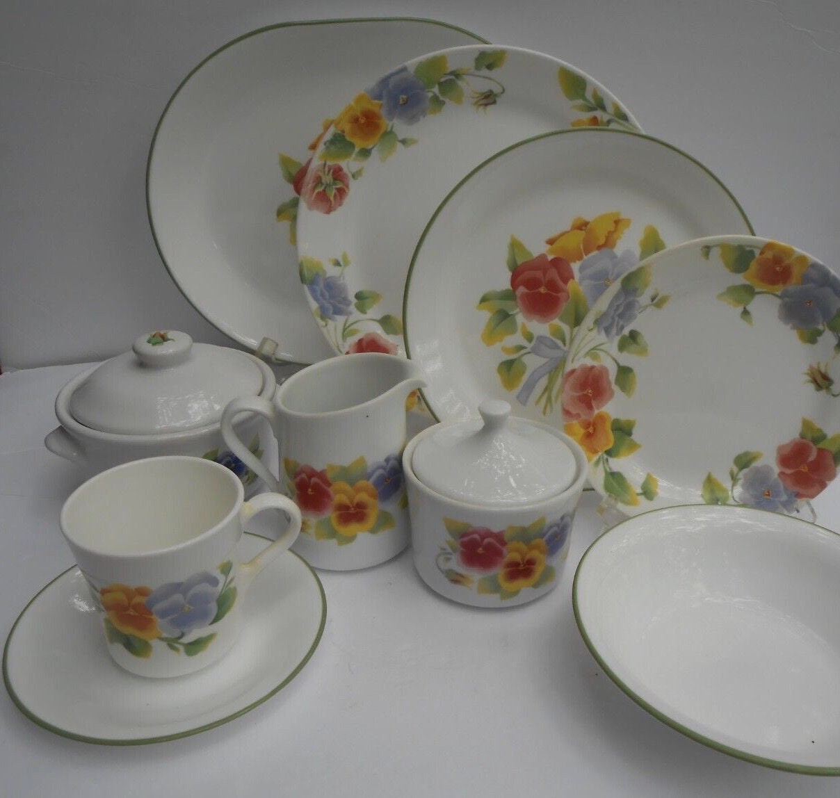 Corelle Pansy Set
