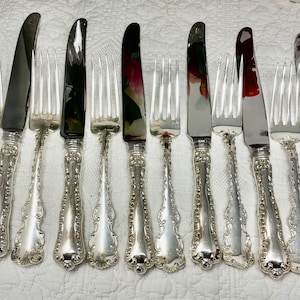 Birks Sterling Louis XV Sterling Silver Flatware Replacement Pieces, Discontinued Louis XV Sterling 1914 by Birks