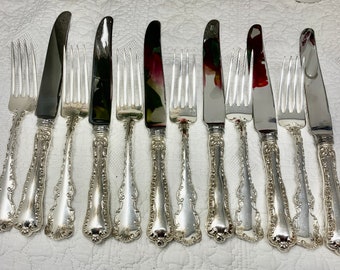 Birks Sterling Louis XV Sterling Silver Flatware Replacement Pieces, Discontinued Louis XV Sterling 1914 by Birks