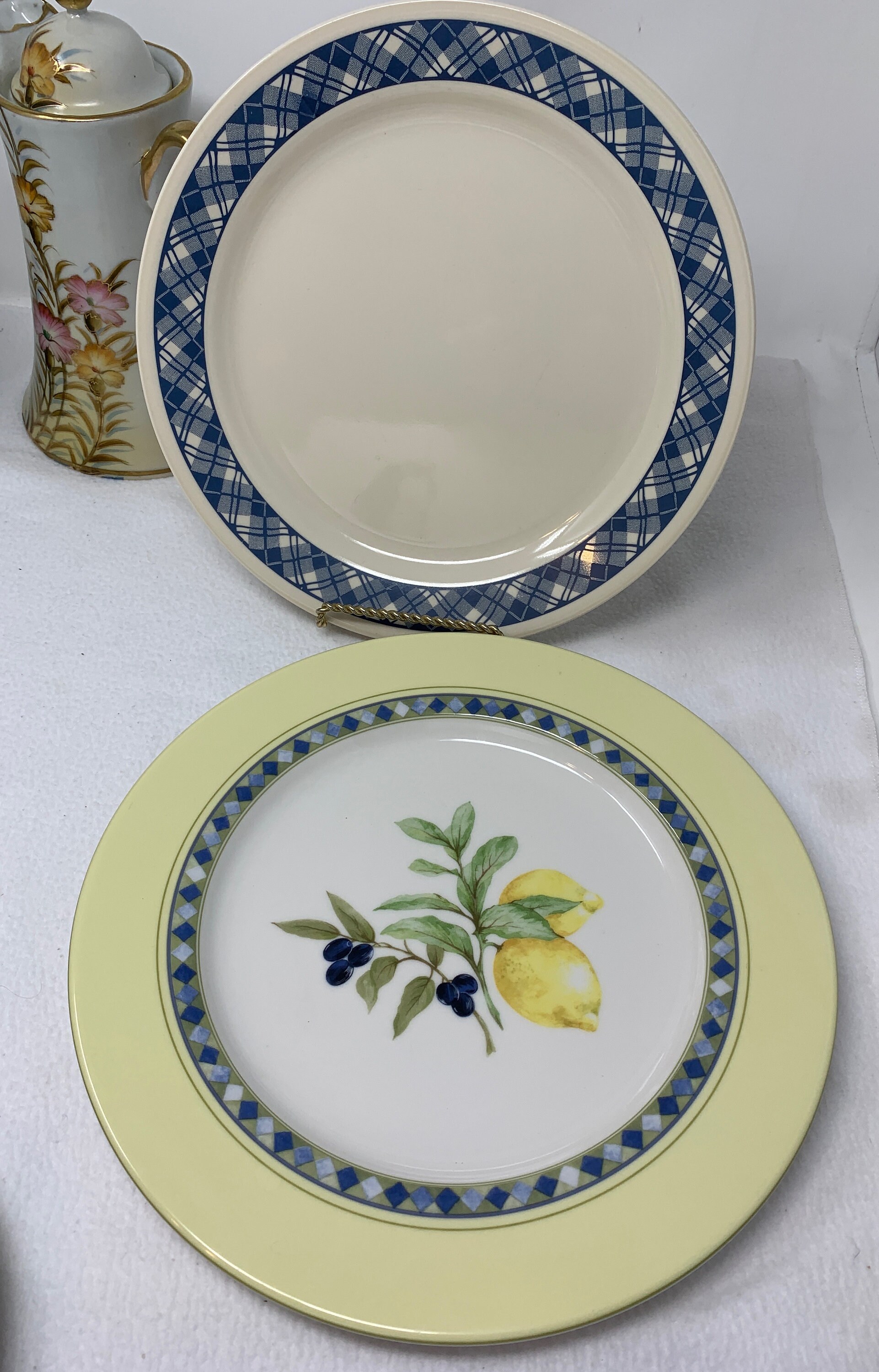 Carmina 11 Lemon Dinner Plate by Royal Doulton Bistro Etsy Canada