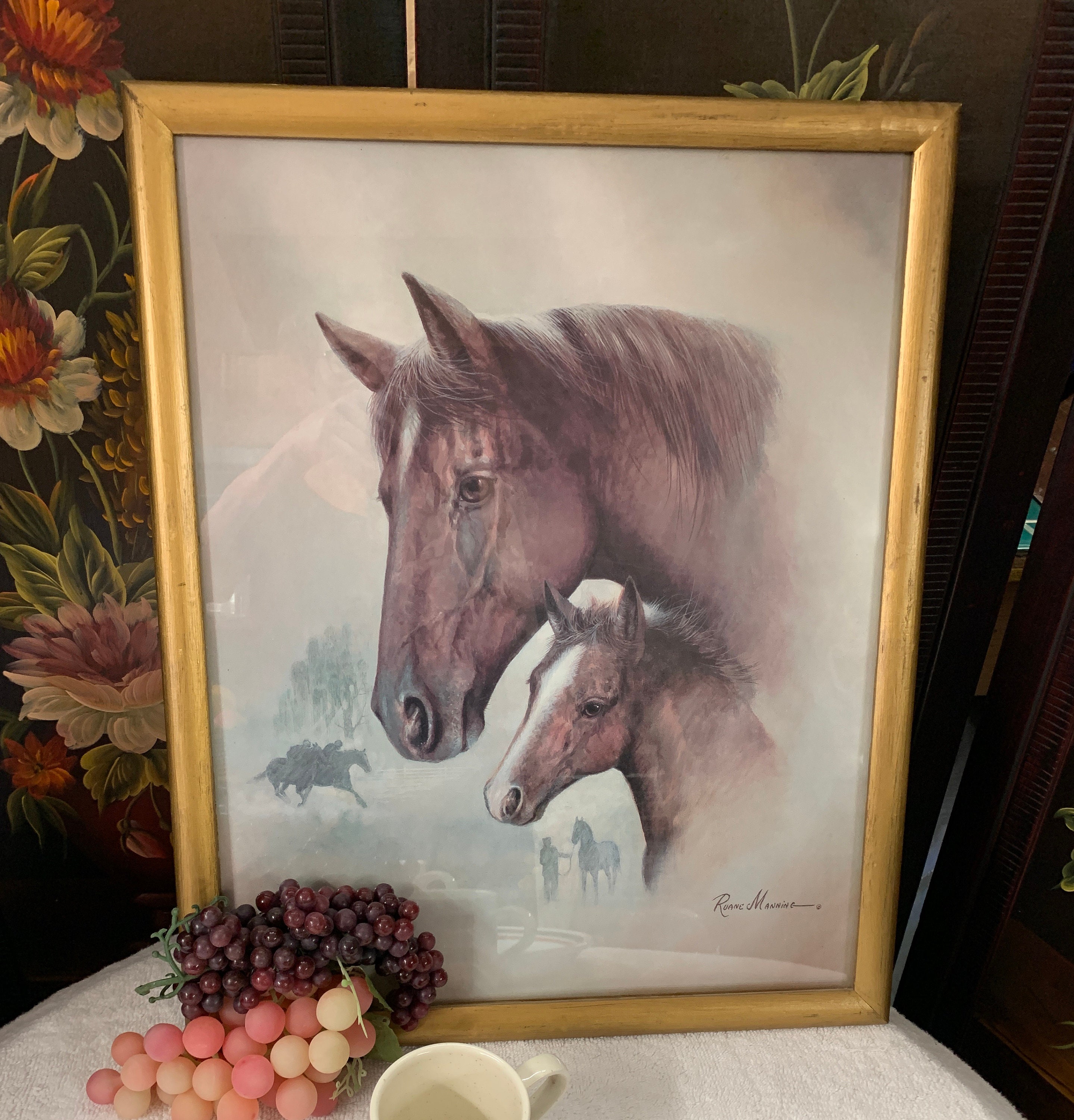 Ruane Manning 馬 絵画 ルアン マニング