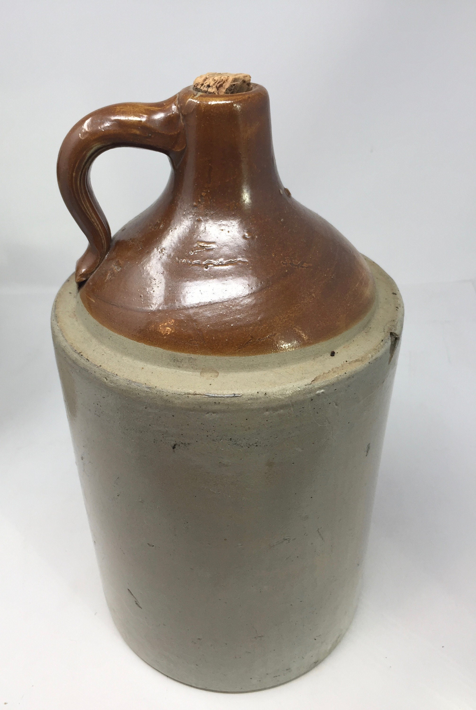 Home & Living Vintage whiskey crock jug with cork Vases etna.com.pe