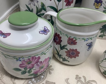 Garden Bloom by Studio Nova,  Laurel Ring Floral Motif, Blooms Butterflies and Bees, Replacement or Additional Studio Nova Pieces