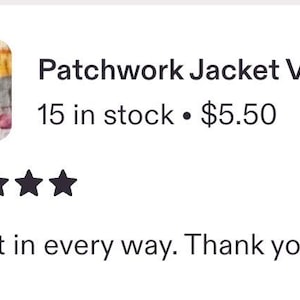 Patchwork Jacket Vinyl Sticker | Individuality Affirmation | Dolly Inspired | Colorful Coat | Dolly Sticker | Be Unique | Country Music Gift immagine 6