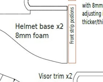 Helm of Solaire (Dark Souls) digital template for prop making