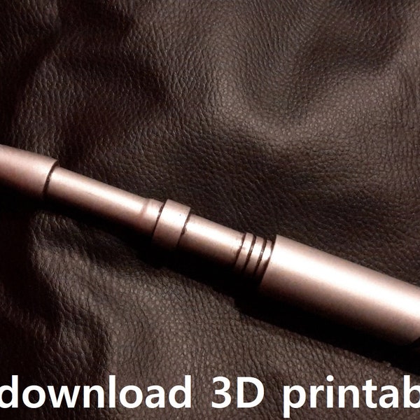 Doctor Who 4th Doctor Sonic Screwdriver 3D printable kit