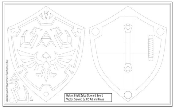 Hylian Shield Vector