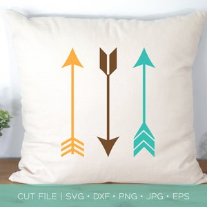 Boho Tribal Arrows SVG DXF Cut File