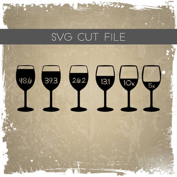 Download Wine Glass Runner Distances Svg Runner Svg 26 2 Svg 13 1 Etsy