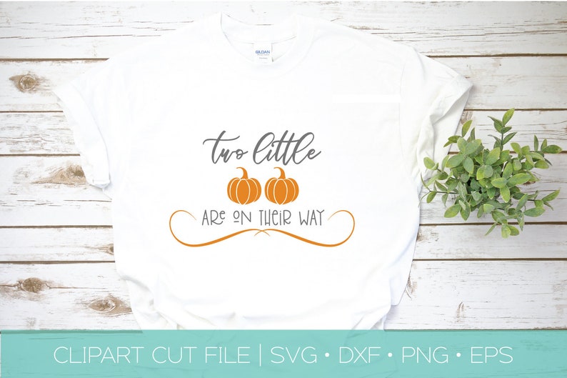 Download Twins Pregnancy Adoption Fall Pumpkin SVG DXF Stencil Baby ...