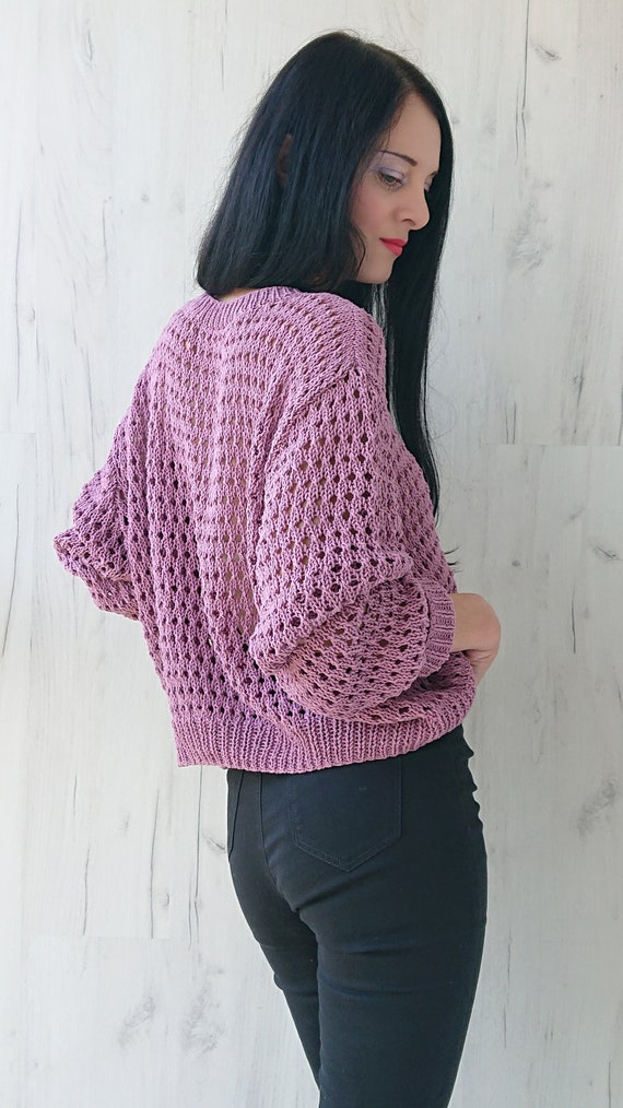 chunky summer sweater