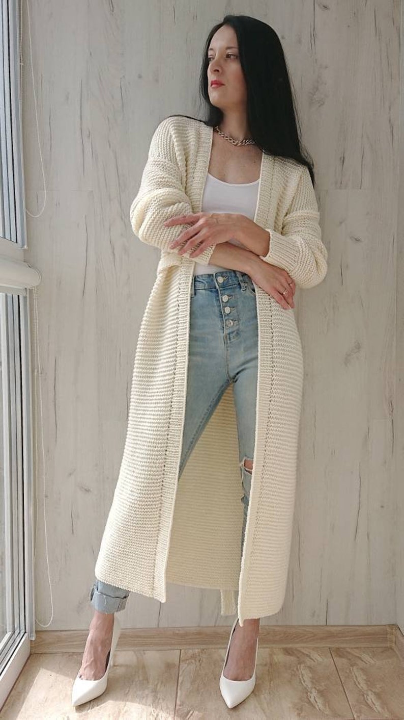 chunky sweater robe