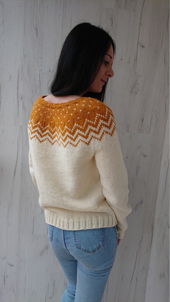 womens fair isle sweater