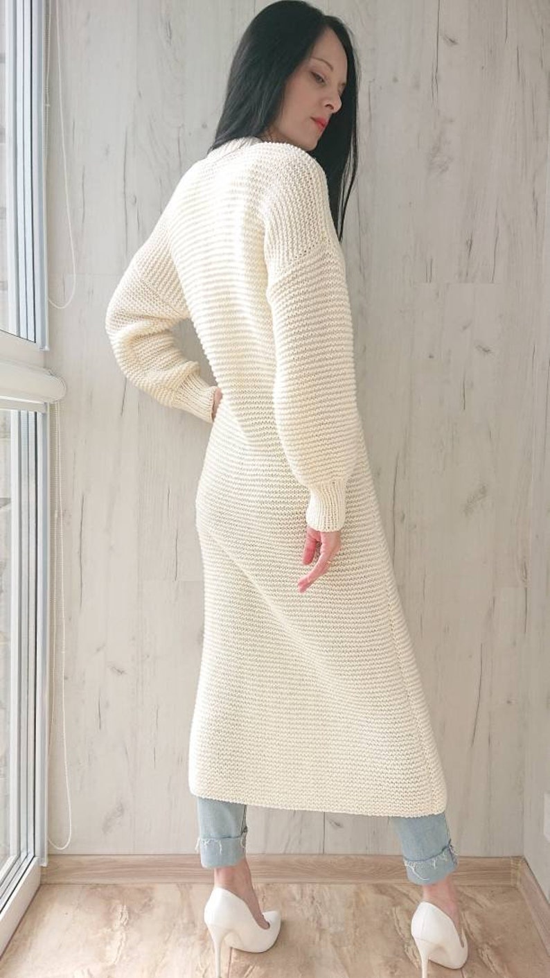 chunky sweater robe