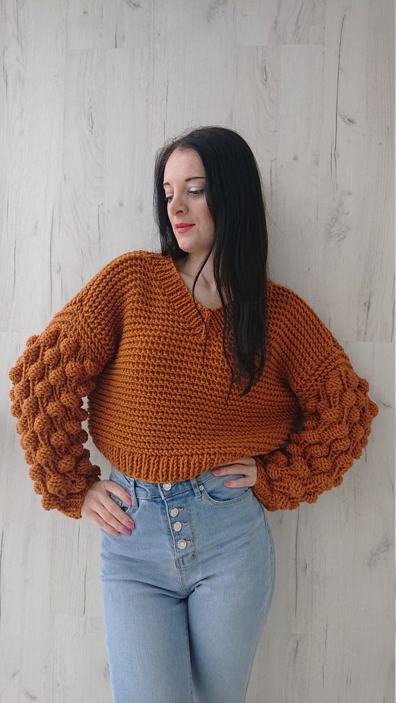oversized wool jumper