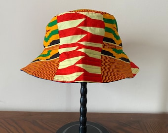 Ankara Bucket Hats (Reversible)