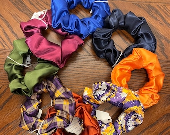 Printed Scrunchies - Hair Ties