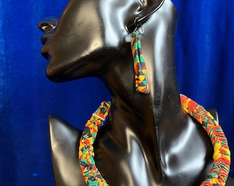 Choker and Earring Set