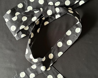 Handcrafted Reversible Obi Belt: Cotton Blend, Many Prints