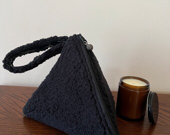 Handmade Triangle Cotton Bag - Unique Shape, Lightweight