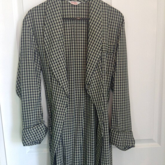 Vintage men's acetate dressing gown  housecoat or… - image 6