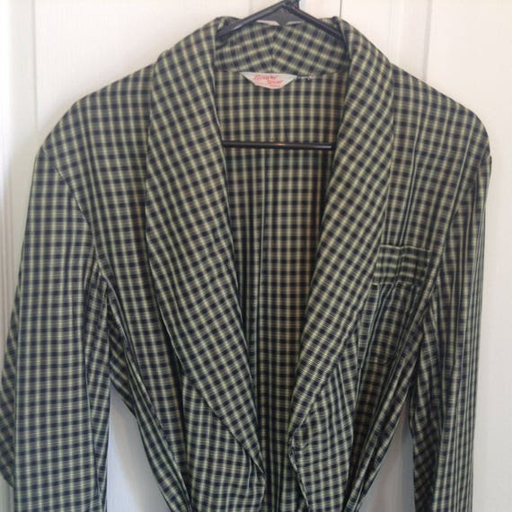 Vintage men's acetate dressing gown  housecoat or… - image 2