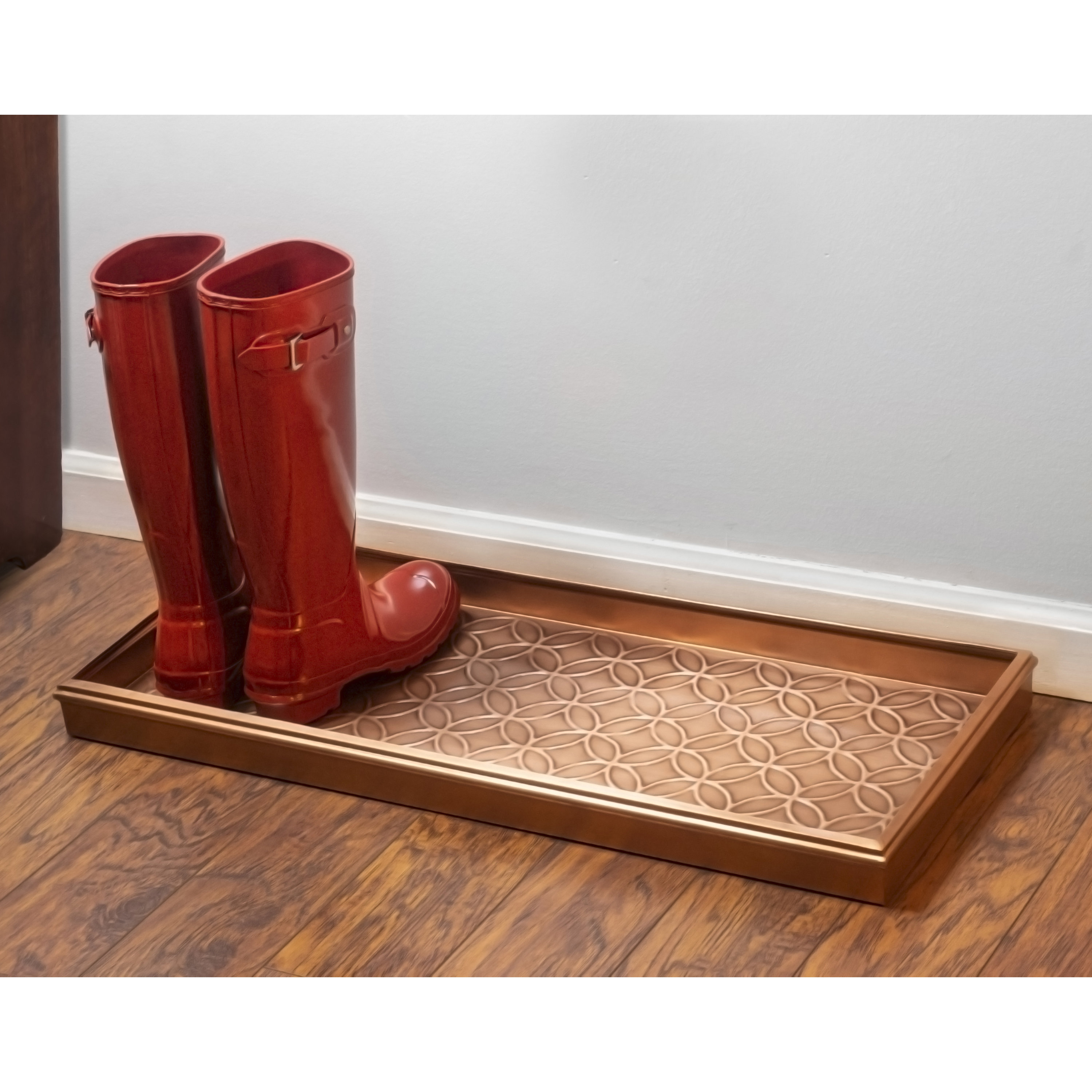 Boot Tray, Copper, Handmade 14" wide campestre.al.gov.br