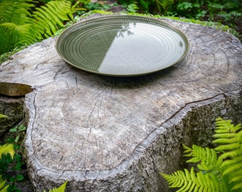 20" Copper Bird Bath Basin - Verde Copper Finish
