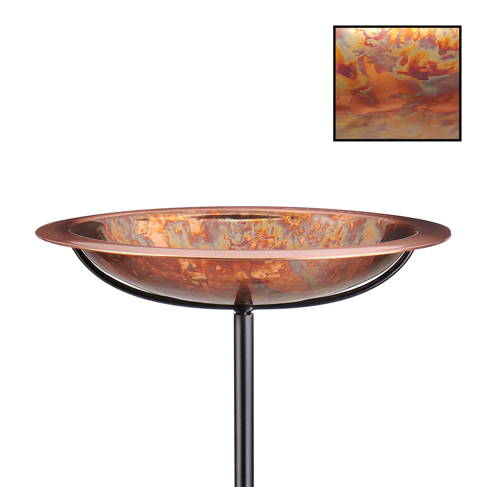 Pure Copper Bird Bath Featuring a Hand-applied Fired Finish - Etsy
