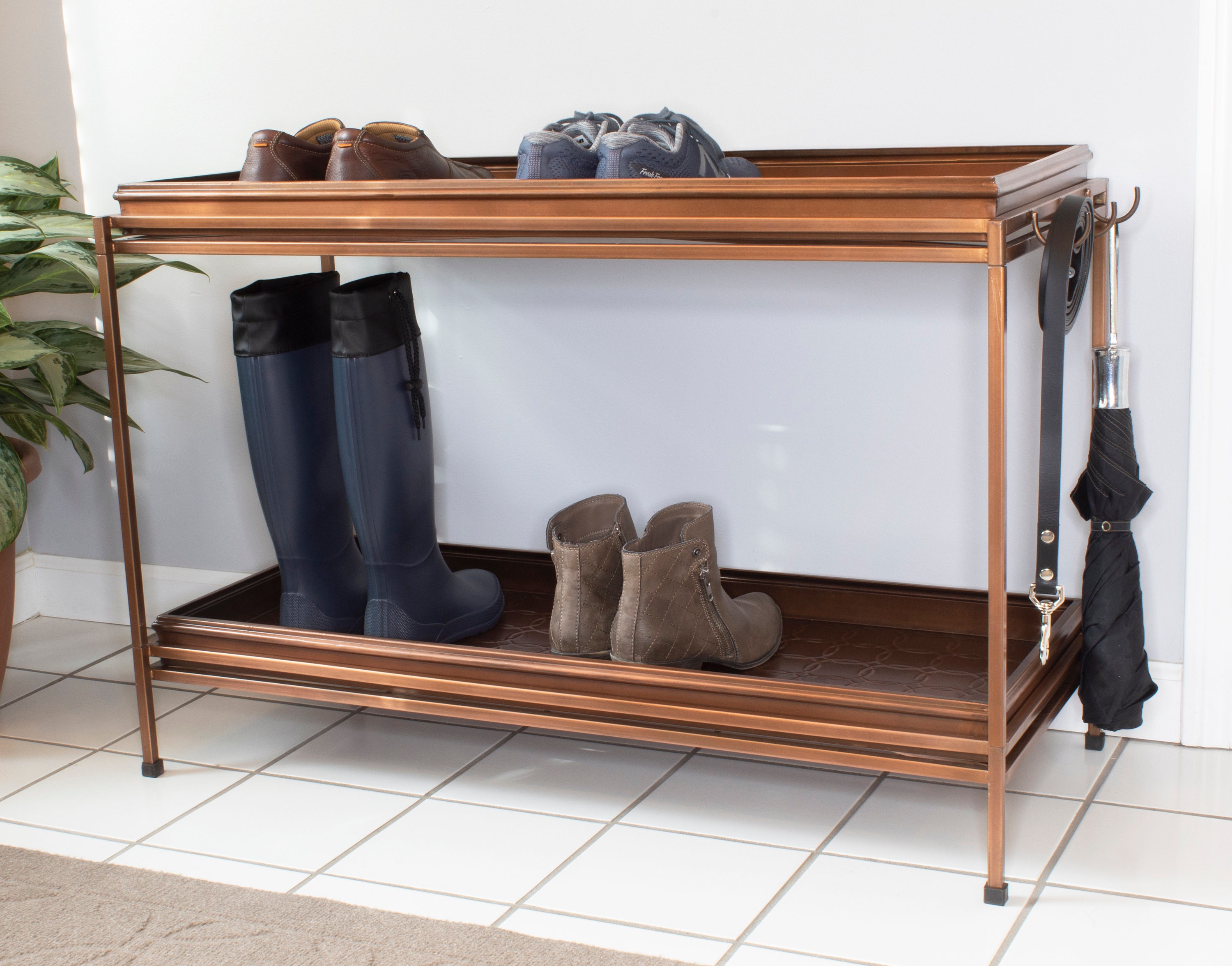 Double Boot Tray With Stand Etsy