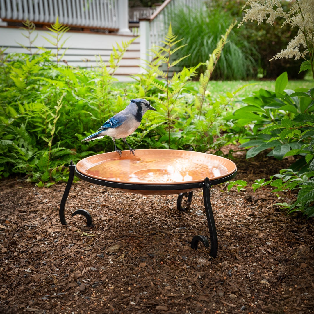 Antimicrobial Copper Bird Bath Purification Disk - Bell Farm Shops