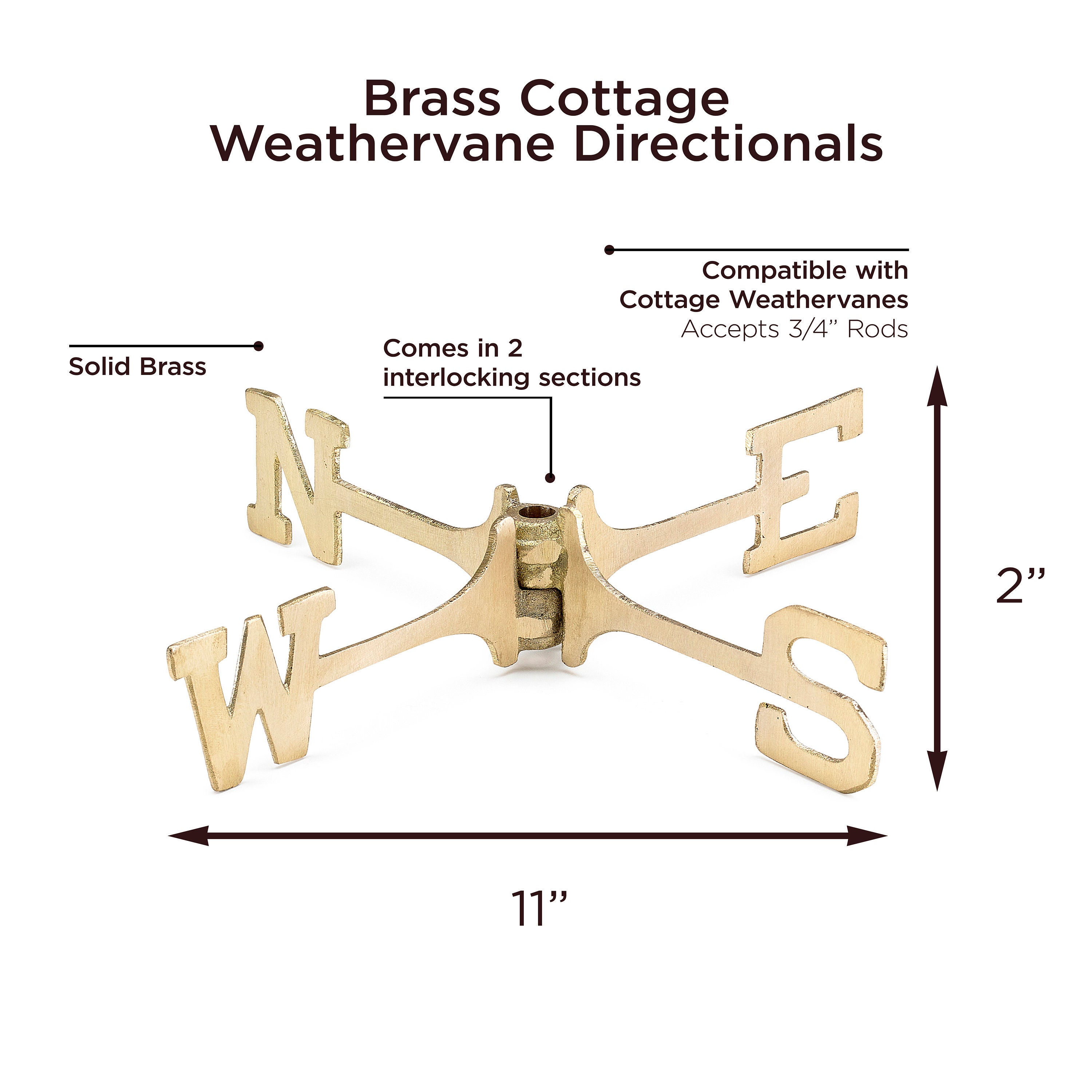 11 Brass Weathervane Directionals by Good Directions Etsy Ireland