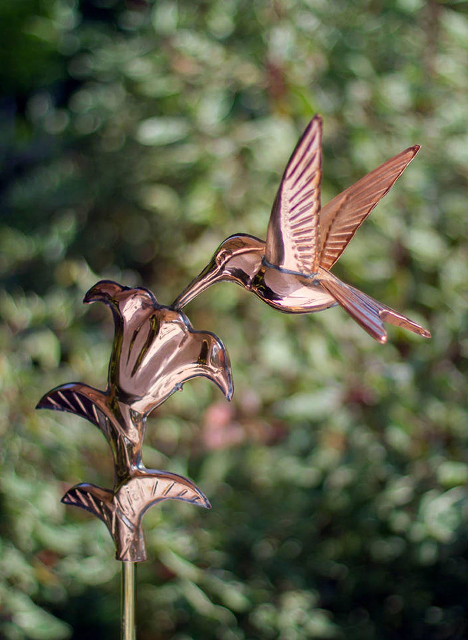 Hummingbird Weathervane Pure Copper With a Roof Mount or Etsy