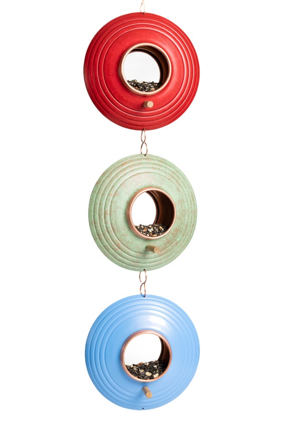 Good Directions Star Fly-Thru? Bird Feeder, Copper, Plexiglass Panels