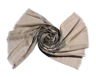 100% handwoven Cashmere Pashmina from the Himalayas, stole, wool scarf for women & men